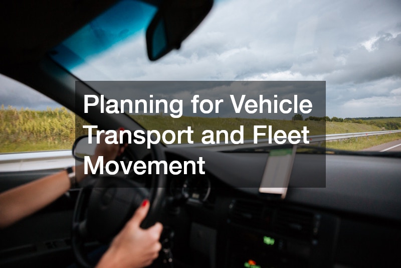 Planning for Vehicle Transport and Fleet Movement