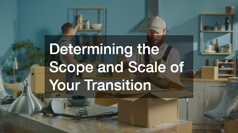 Determining the Scope and Scale of Your Transition
