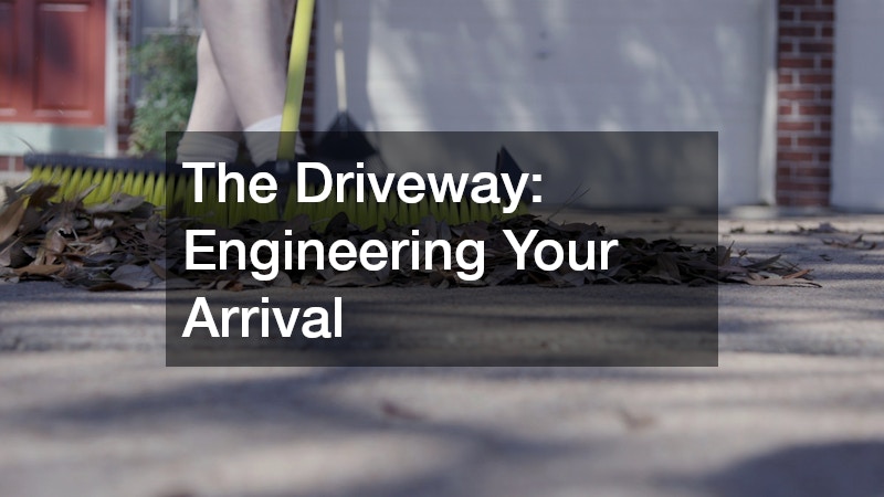 The Driveway: Engineering Your Arrival