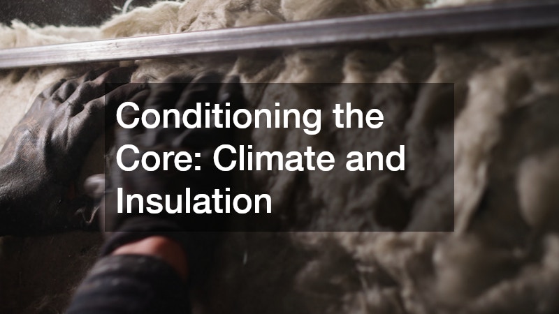 Conditioning the Core: Climate and Insulation