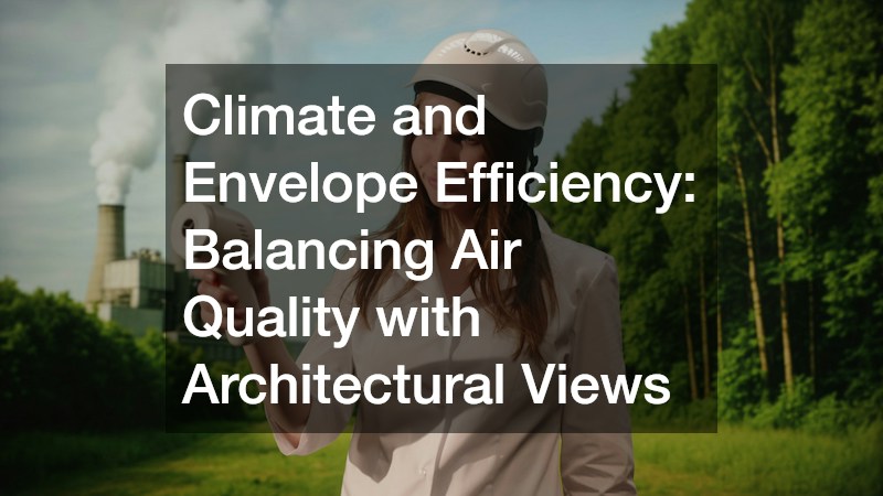 Climate and Envelope Efficiency: Balancing Air Quality with Architectural Views