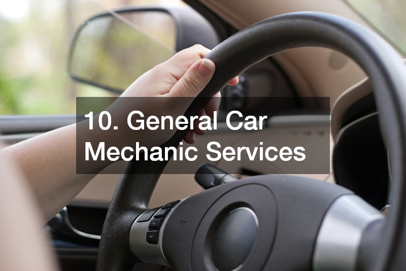 10. General Car Mechanic Services