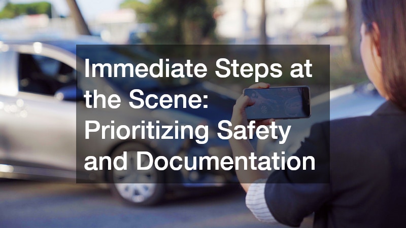 Immediate Steps at the Scene: Prioritizing Safety and Documentation