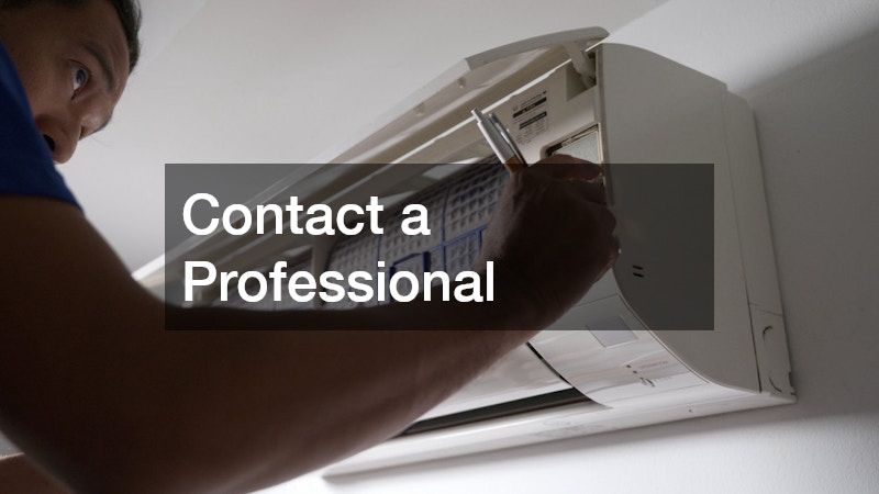 Contact a Professional