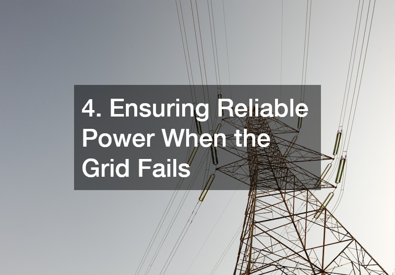 4. Ensuring Reliable Power When the Grid Fails
