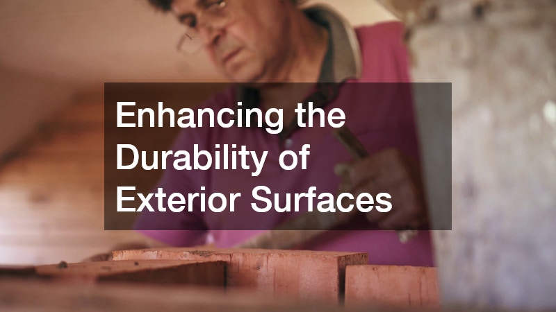 Enhancing the Durability of Exterior Surfaces