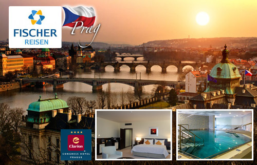 Fischer Reisen 8 Tage Prag inkl Anreise mit Linienreisebus und Fr&uuml;hst&uuml;ck