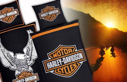Harley-Davidson-Bettw�sche im Doppelpack