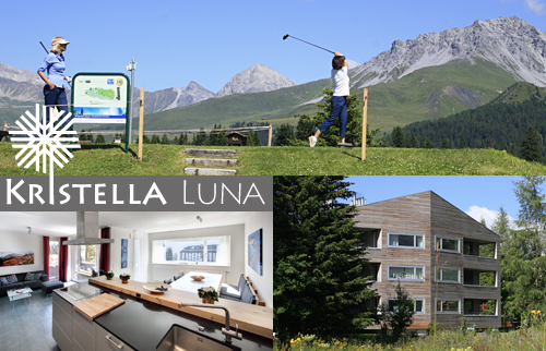 Kristella Luna Luxus Ferienwohnung inkl. Arosa-Card und 3 Greenfees