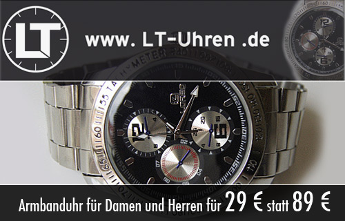 89-Euro-Wertgutschein bei LT-Uhren f�r 29 Euro