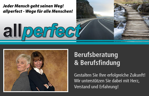 Berufsberatung inklusive Bewerbercoaching von allperfect