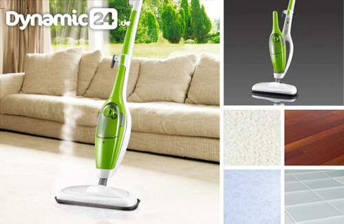 Hygienische Reinheit  - Clean Maxx 2in1 Multi-Dampfbesen 