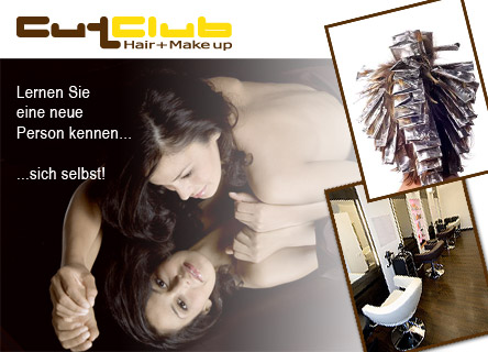 CutClub Frisur  inklusive Waschen, Schneiden, F�hnen und zweifarbigen Str�hnen