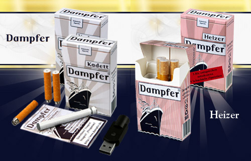 Dampfer Starter Kit Kadett + Dampfer Biz Heizer 3er Pack