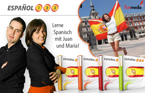 Mit Spa� Spanisch lernen: Online-Kurs f�r alle 4 Lernstufen