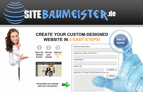 Deine Eigene Website in wenigen Minuten erstellen