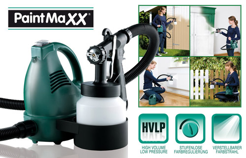 Paint Maxx Farbspr�hsystem Premium f�r neue M�bel, T�ren, Pergolen und mehr