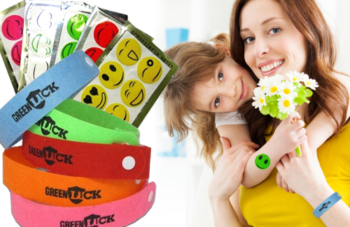5 Moskito-B�nder und 30 Insekten-Sticker von GreenLUCK