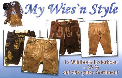 Alles f�r die Wiesn: 100 Euro-Wertgutschein f�r mywiesnstyle.de