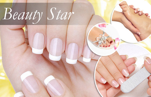Beauty Star Nagelstudio Manik�re und Pedik�re inkl. Verw�hnprogramm