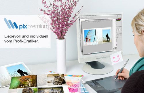 Pixpremium Wertgutschein f&uuml;r ein Fotobuch