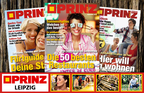 PRINZ Leipzig Jahresabo - die besten Tipps f�r Deine Stadt