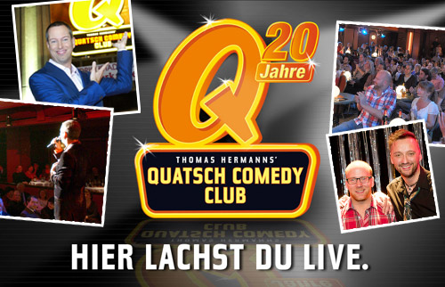 Lachen im Mai: Quatsch Comedy Club Berlin am 24.5.2012