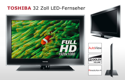 TOSHIBA 32 Zoll LED-TV