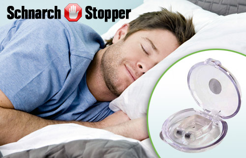 Ruhig schlafen mit dem Schnach-Stopper von Diwaktiv