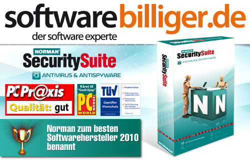 Sicherheit f�r Deinen Computer: professionelle Antivirus & Antispyware f�r nur 9,90 Euro