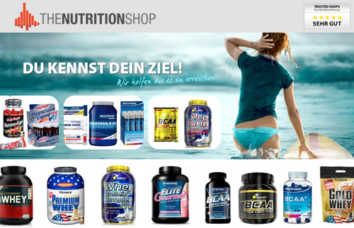 TheNutritionShop Wertgutschein f�r Sportern�hrung
