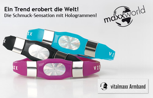 inTrading Vitalmaxx Armband in 5 Farben