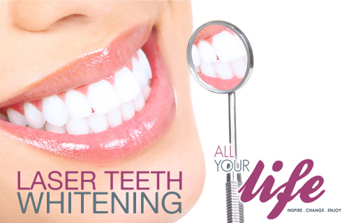 Another dazzling deal � an LED laser teeth whitening session for �29
