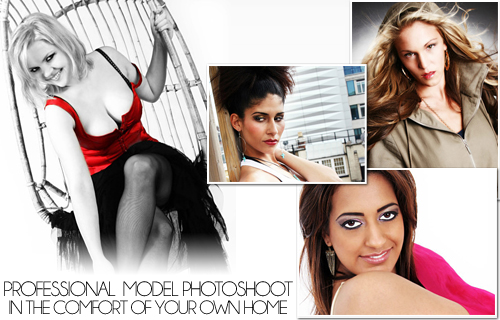 Enjoy a one hour professional photo-shoot in the comfort of your own home for only �45