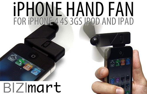 Chill out with 55% off a dock fan for the iPhone or iPad from Bizimart 