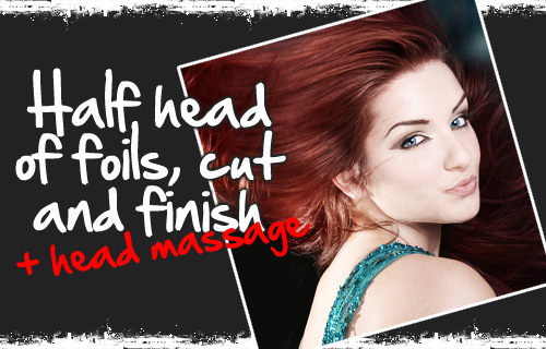 In need of a re-style? Half head of foils, cut and finish at Bliss Beauty � a snip at �18!