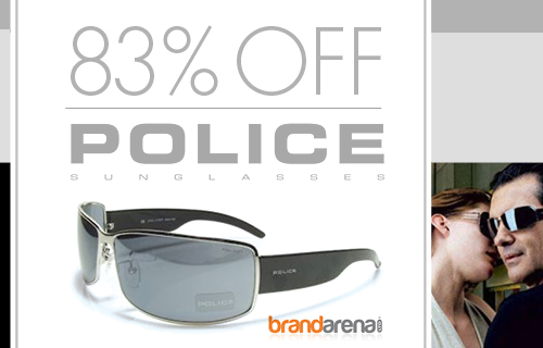 83% off Police sunglasses - usually �200, now �35