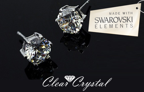 Love your lobes � 86% off a pair of stunning Swarvoski element 18K White Gold plated earrings 