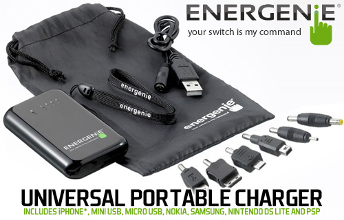 50% off a ChargeGenie portable phone charger