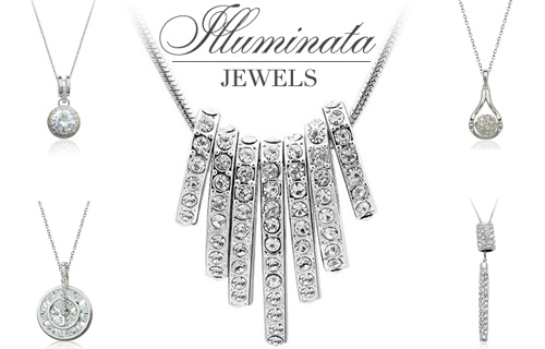 Treat the woman in your life to a Swarovski Element Crystal necklace for just �15 � You even get a FREE pair of stud earrings