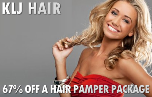 Get a sassy new summer look with a hair pampering package from KLJ Hair for just £28