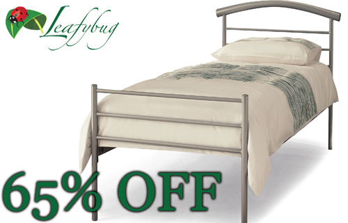 Sleep tight with a 65% saving on a Serene single bedframe from Leafybug