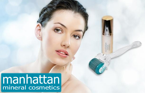 Roll your way to smoother, younger looking skin with a DermaRoller and Vitamin C rejuvenation set