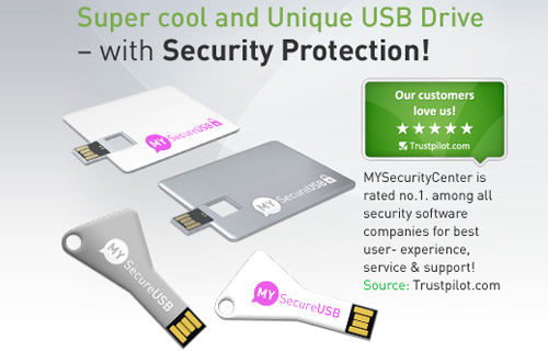 A unique USB drive with military encryption for just �14.99