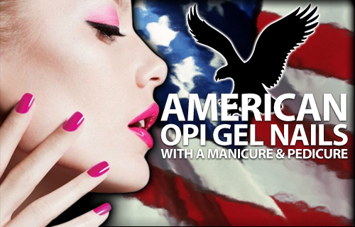Gorgeous grooming at your fingertips � a manicure, pedicure and full set of American OPI gel nails from USA Star nails for �22