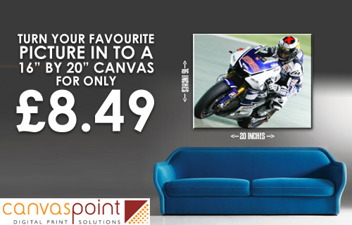 Turn a photo into a piece of art with 81% off an A2 canvas from Canvaspoint