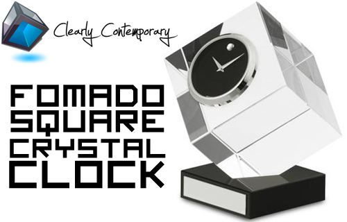 A stunning Crystal Formado clock for �19.99