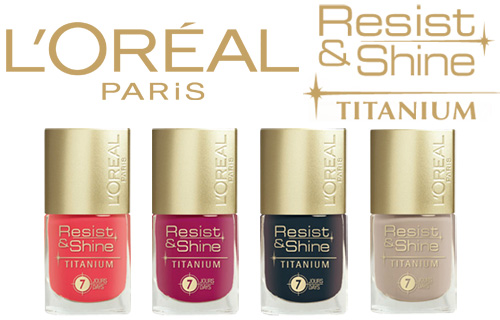 67% off a set of four high-shine L�Oreal nail polishes from Just She cosmetics
