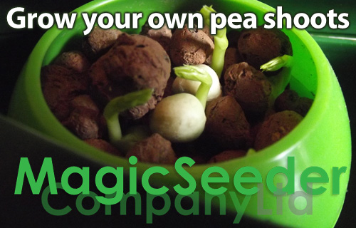Easy as one, two, pea! Grow your own fresh produce with 55% off a PeaPod planter from Magic Seeder