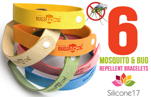 Keep the bugs at bay with six mosquito-repelling bracelets for �4